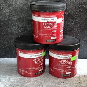 3 SoftSheen-Carson Optimum Smooth Multi-Mineral Relaxer Regular Strength 14.1 Oz